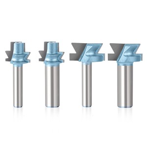 8mm 12mm Ngăn kéo trượt đường sắt cắt rắn gỗ hướng dẫn đường sắt Thanh trượt khía bàn nam và nữ trượt rãnh hợp kim phay công cụ - Product Image 4