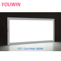 Vente en gros de luminaires à panneaux LED modernes à montage en surface de 45 W, de haute qualité, à économie d'énergie, pour bureaux commerciaux, en aluminium