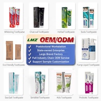Fabricant de dentifrice blanchissant à l'huile de coco naturelle avec élimination de la plaque dentaire, vente en gros