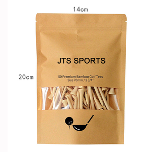 Tees de <span class=keywords><strong>golf</strong></span> en bambou personnalisés avec logo, vente en gros à prix abordable, 70mm 83mm, accessoire pour golfeurs - Product Image 6