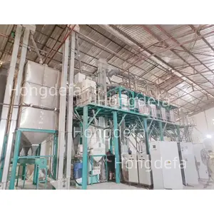 Industrial Complete Plant Maize Flour Maize Milling Machine