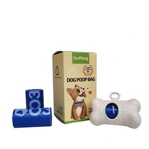 Sacs à déchets biodégradables pour chiens, écologiques, épais, avec logo personnalisé imprimé, vente en gros, sacs à crottes pour chiens - Product Image 2