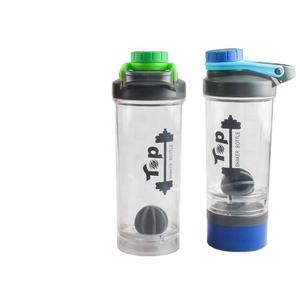 Botella Mezcladora de Proteínas de Plástico Libre de BPA, Botella Mezcladora de Agua para Gimnasio y Fitness, para Deportes o Regalos, Hecha en Vietnam - Product Image 1