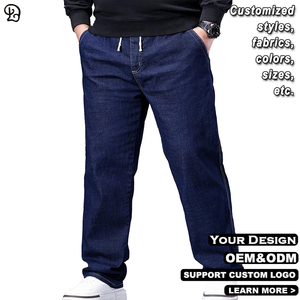 <span class=keywords><strong>Jeans</strong></span> Casual da <span class=keywords><strong>Uomo</strong></span> Personalizzati Taglia Grande Elasticizzati Vestibilità Comoda <span class=keywords><strong>Pantaloni</strong></span> <span class=keywords><strong>in</strong></span> Denim Oversize alla Moda per Uso Quotidiano <span class=keywords><strong>con</strong></span> <span class=keywords><strong>Vita</strong></span> Elastica - Product Image 4
