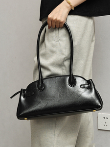 New Arrival Underarm Bags High End Texture Women Shoulder Bags <b>Bowling</b> Handbag Pillow Bag - Product Image 1