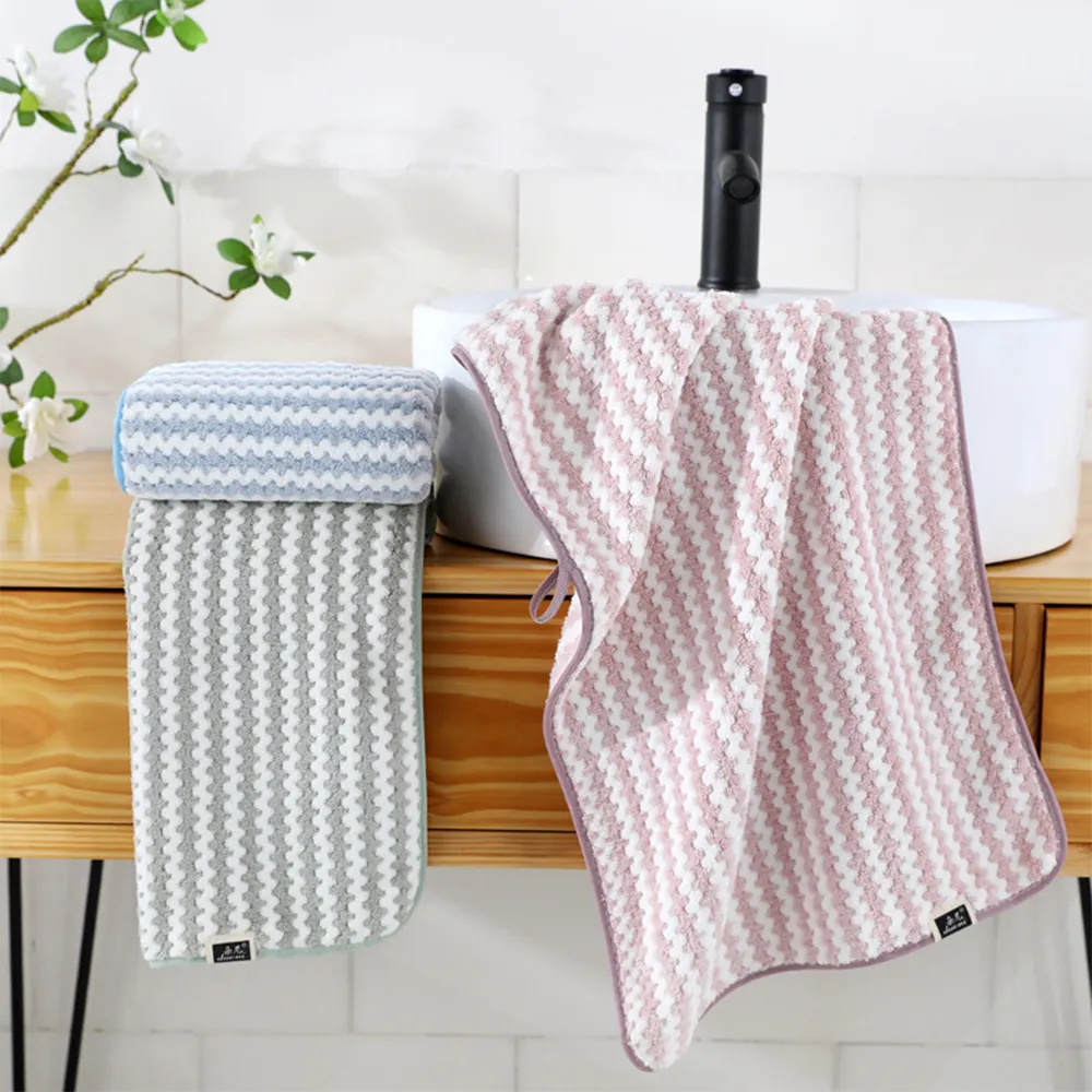 منشفة حمام وجه ترويجية من الألياف الدقيقة سريعة الجفاف ومضادة للبكتيريا للاستخدام المنزلي بكميات كبيرة
