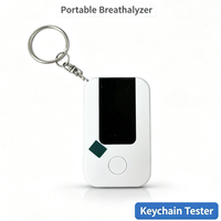 Alat Uji Alkohol Napas Profesional Portabel K1 2026 Detektor Alkohol Breathalyzer