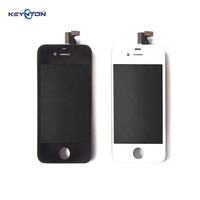 Layar untuk iphone4, aksesori ponsel tampilan lcd untuk iphone 4s tampilan layar ponsel