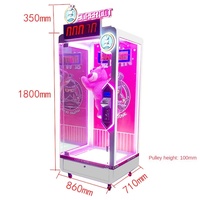 Machine de jeu à minuterie de 10 secondes pour événements commerciaux, avec fonction de scan de code pour récolter des cadeaux, équipement vidéo, machine à pinces à ligne suspendue, jeu de 10 secondes