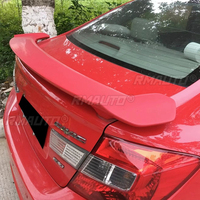 Para Honda Civic 2012 2013 2014 Spoiler ABS Material Primer Color maletero trasero labio Spoiler cuerpo Kit Accesorios