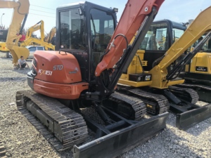 Excavatrices Kubota KX161 d'occasion, mini-excavatrices sur chenilles de 6 tonnes avec accessoire de préhension haute performance certifié CE EPA - Product Image 6