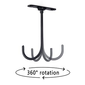 Gancho de plátano debajo del Gabinete Colgador de plátano de metal debajo del gancho del Gabinete Madura Plátanos debajo del Gabinete para colgar fresco - Product Image 6