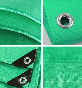 शिविर निर्माण और अन्य उद्देश्यों के लिए प्रबलित किनारों के साथ कस्टम फिट मल्टी-पर्पज वाटरप्रूफ पे टार्प - Product Image 6