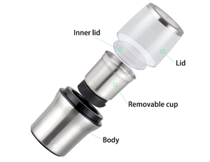 Molino de Acero Inoxidable para Café, <span class=keywords><strong>Especias</strong></span> y Chutneys, Húmedo y Seco, <span class=keywords><strong>con</strong></span> Dos Recipientes KWG-130   KWG-130B  KWG-130C KWG-130H - Product Image 5