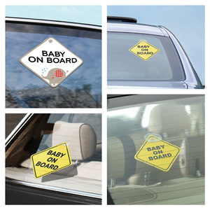 Señal de advertencia de ventana de coche personalizada con ventosa <span class=keywords><strong>para</strong></span> uso de seguridad del bebé - Product Image 5