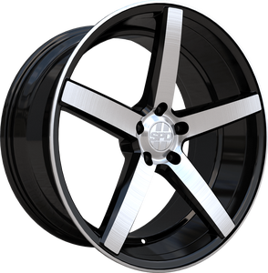 ล้อแม็กซ์อลูมิเนียม SPD Racing แบบห้าก้าน ขนาด 17 18 19 20 นิ้ว 5x100/114.3-120 สำหรับล้อแม็กซ์ Vossen Mercedes - Product Image 3