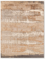 Tapis fait main en soie de luxe, antidérapant, à poils moyens, tufté à la main, épaisseur 12-13 mm, entretien nettoyage à sec