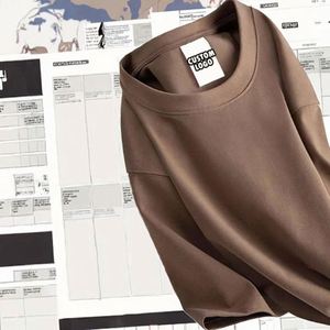 Design Multi Solid Color logo Screen Print Men's t Shirt OEM Unisex Blank Design High Quality Plain Plus Size T-shirts - Product Image 3