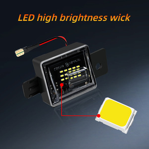 Pieza de Repuesto para Automóvil OE GM2875100, Luces LED para Matrícula Blancas 6500K, Luz LED para Placa de Matrícula para Chevy Silverado GMC Sierra Canyon 2014-2018 - Product Image 2