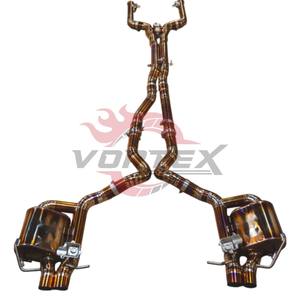 Sistema de Escape con Silenciador Catback de Aleación de Titanio Vortex Grado 5 para Mercedes-Benz AMG W205 C63 4.0T, Silenciador Catback con Válvulas - Product Image 1
