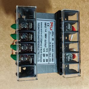 หม้อแปลงไฟฟ้า Jbk3 100 VA สำหรับเครื่องจักร  แรงดันไฟฟ้าเข้า 380V แรงดันไฟฟ้าออก 220V 20V  แบบเฟสเดียว สำหรับควบคุมเครื่องมือกล - Product Image 3