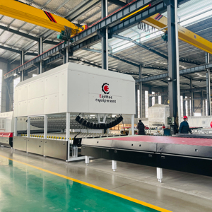 שטוח, לכופף זכוכית מחוסמת מכונה מעוגלת מעוגלת לחדר כביסה - Product Image 4