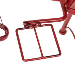 Planteur de bicyclette en métal à pied, support de fleurs peint à la main, pour maison et jardin - Product Image 5