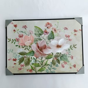 Peinture à l'huile florale 3D impasto peinte à la main sur <span class=keywords><strong>toile</strong></span>, œuvre d'art artisanale originale, rose blanche, <span class=keywords><strong>pivoine</strong></span>, art mural, décoration de luxe pour la maison - Product Image 6