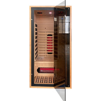 Sauna de Infrarrojos de Luz Roja para 1 Persona, Uso Doméstico, para Gimnasio o Apartamento
