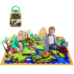 Dinosauro Figura Del Mondo 50 Pezzi Giocattoli Dinosauro con Stuoia del Gioco per I Bambini - Product Image 3