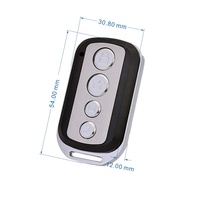 YET016 Télécommande de clonage RF 433 MHz à 2/4 boutons la plus vendue avec porte-clés