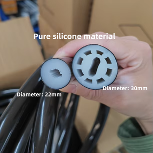 Tube Néon Flexible LED Noir Lumineux 360°, Contrôlable par <span class=keywords><strong>DMX</strong></span>, Personnalisable, Tous les Composants Noirs - Product Image 4