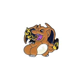 Venta al por mayor lindo dibujo animado Pikachu Psyduck Squirtle Elf esmaltado Metal Pins insignias UV impreso mochila ropa esmalte suave - Product Image 1