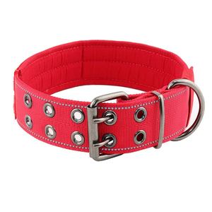 <span class=keywords><strong>Collar</strong></span> táctico personalizado para perro, con mango, nailon duradero, <span class=keywords><strong>Collar</strong></span> de entrenamiento ajustable para perros grandes - Product Image 2
