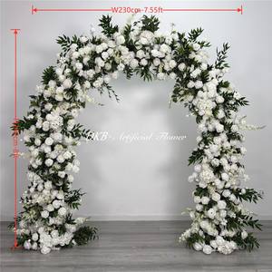 Arco de Flores de Seda Realistas para Decoración de Fondo en Eventos y Bodas, Simulación de Plantas Artificiales - Product Image 2