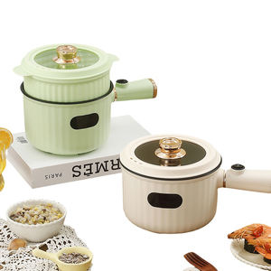 Olla de Cocina Mini al por Mayor para el Hogar y Dormitorios Estudiantiles, Vaporera Multifuncional de 1.8L para Freír y Cocinar - Product Image 2