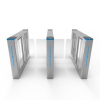 Torniquete de Acceso con Reconocimiento Facial, Puerta Giratoria de Entrada y Salida, Barrera de Control de Acceso, Torniquete de Velocidad