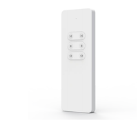 Télécommande universelle intelligente pour moteur électrique, 16 canaux, alimentée par piles, en ABS, design moderne, pour l'intérieur et l'extérieur