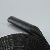 Bande flash en aluminium imperméable à l'eau à base de bitume ruban butyle auto-adhésif en caoutchouc pour la réparation d'étanchéité de toiture
