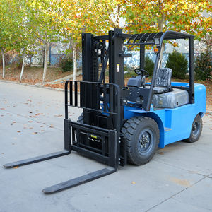 Forklift Diesel 4 Roda Desain Baru untuk Gudang Pabrik, Forklift 5 Ton Ban Padat Portabel dengan Komponen Pompa Inti - Product Image 5