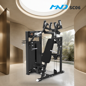 เครื่องบริหารกล้ามเนื้อหน้าอกแบบปรับระดับได้ รุ่น Advanced Selectorized Chest Press ยี่ห้อ MND Fitness สำหรับยิม ซิดนีย์ ฮีลธ์ คลับ ทนทาน - Product Image 1