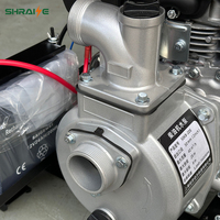 Fabricant de pompes à eau diesel en gros, logo personnalisé, démarrage électrique, CE ISO9001, usine de Shanghai