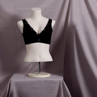 Mannequin Buste Féminin Sexy Demi-Corps en Plastique pour Vitrine de Magasin de Vêtements