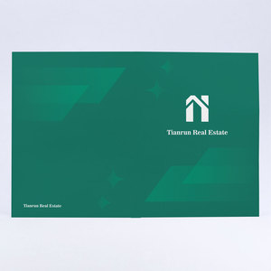 Tùy Chỉnh Thư Mục Màu Xanh Lá Cây Khe Cắm Thẻ Tài Liệu Tổ Chức Bền Thân Thiện Với Môi Bất Động Sản Thư Mục Cao Cấp Được Thiết Kế Chuyên Nghiệp Thư Mục - Product Image 3