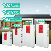 Paquete de Baterías de Iones de Litio Lifepo4 Solarthon de 150 Ah, 51.2 V, 200 A para Sistema de Energía Solar