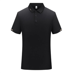 Custom Made Polo Shirt Short Sleeve Solid Color Polyester Quick Dry Daily Wear Promotional Uniforms Summer Workwear - Product Image 2