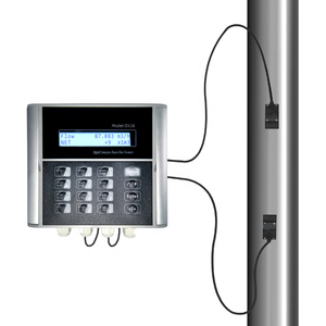 เครื่องวัดอัตราการไหลแบบอัลตราโซนิก D116 RTD PT1000 แบบหนีบปรับแต่งได้ ขนาดท่อ 25 มม.-1200 มม. RS485 MODBUS ความแม่นยำสูง +/-1% วัสดุพลาสติก - Product Image 2