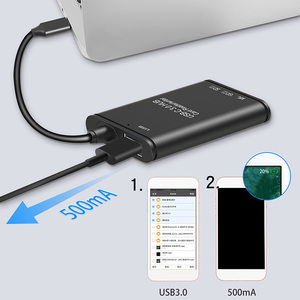 Đầu Đọc Thẻ YC-500 OTG 4 Trong 1 USB3.0 Đầu Đọc Thẻ Cắm Và Chơi Với USB/Loại C/SD/TF Khe Cắm Thẻ Nhớ Cho Máy Tính Điện Thoại Di Động - Product Image 5