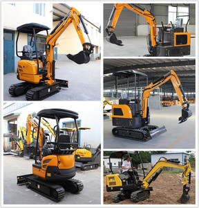 AW20 Ekskavator Cina 2 Ton Cina Kualitas Terbaik Ukuran Kecil Kecil Penggali Jejak Karet untuk Dijual - Product Image 5