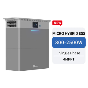 ระบบจัดเก็บพลังงานไมโครไฮบริด Deye SUN-BK(80-250)-5.12KWH-EU-AM4-18L/32L ความจุ 5.12 กิโลวัตต์ชั่วโมง 51.2 โวลต์ LiFePO4 4MPPT แบตเตอรี่สำหรับระเบียง - Product Image 1